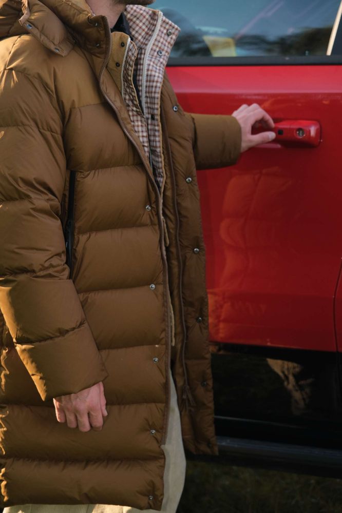 Городской стиль и комфорт в холода: как выбрать мужское зимнее пальто Remington DOW2 Anthracene Brown